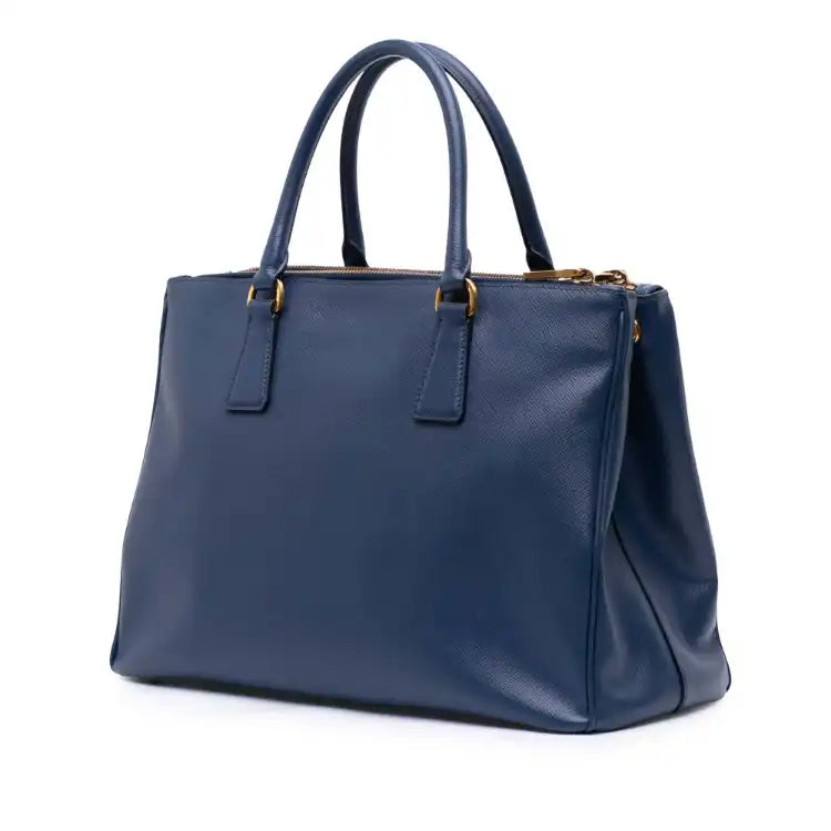 Prada Medium Saffiano Lux Galleria Double Zip Tote