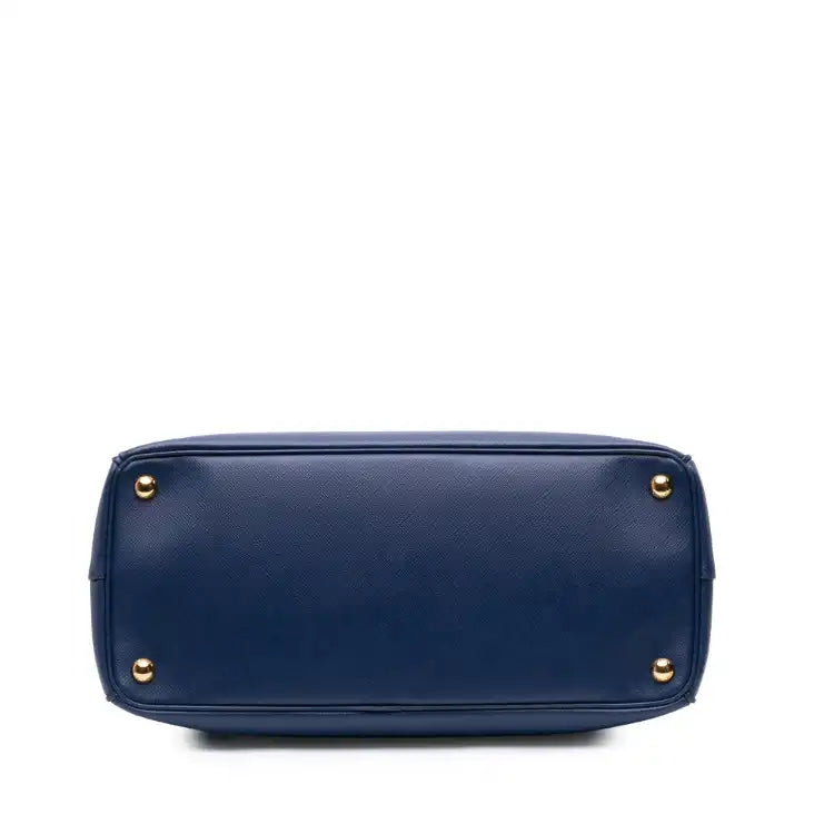 Prada Medium Saffiano Lux Galleria Double Zip Tote