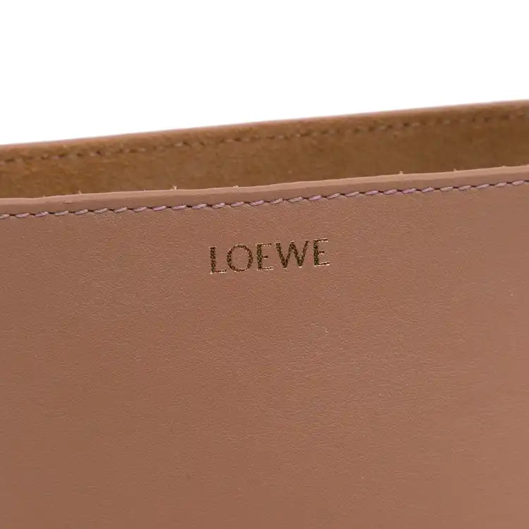 LOEWE Mini Shiny Calfskin Puzzle Fold Tote