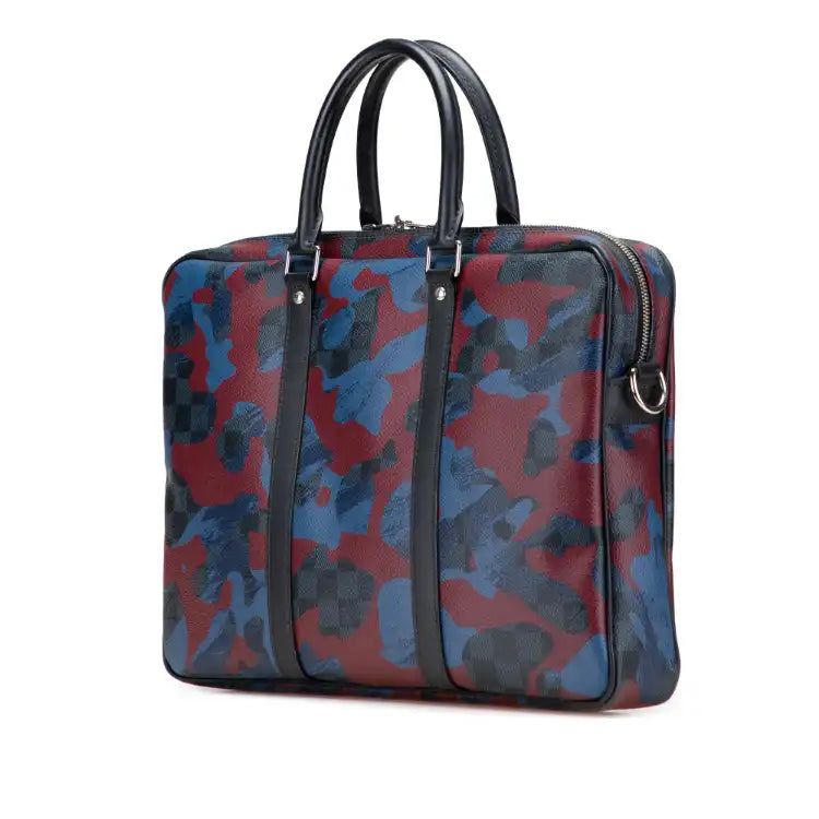 Louis Vuitton Damier Cobalt Camouflage Porte-Documents Voyage PM