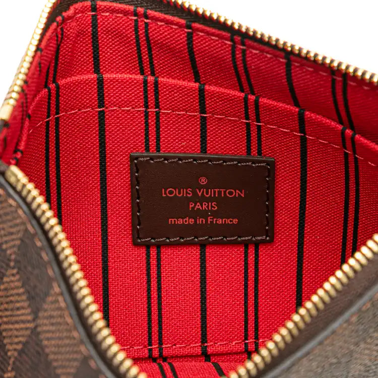 Louis Vuitton Damier Ebene Neverfull PM Pouch