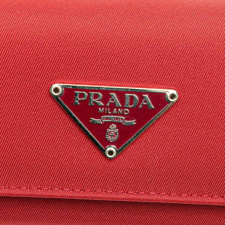 Prada Tessuto Key Holder