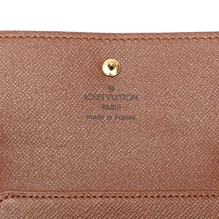 Louis Vuitton Monogram Portefeuille Elise Wallet