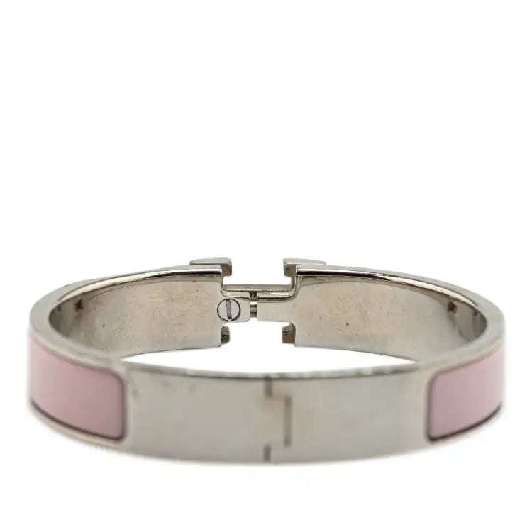 Hermès Narrow Enamel Clic H Bracelet PM
