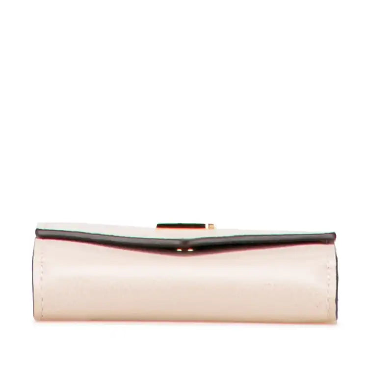 Louis Vuitton Leather Lockmini Compact Wallet