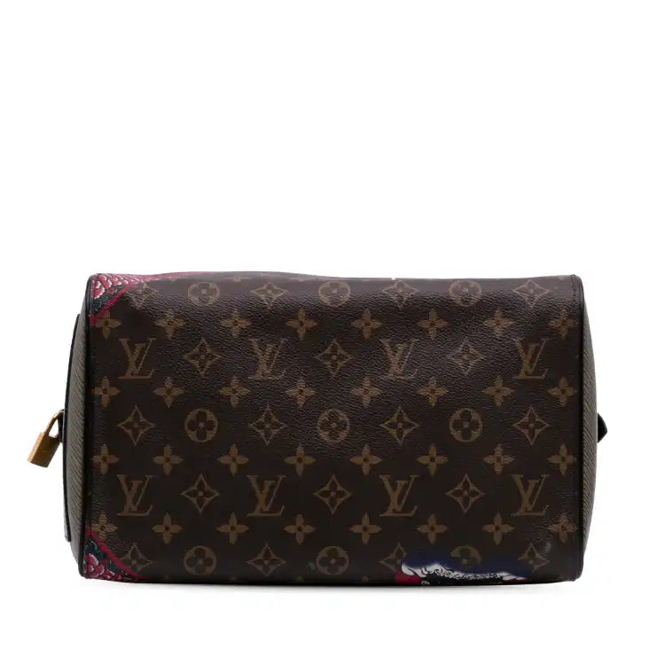 Louis Vuitton Monogram Kabuki Speedy 30
