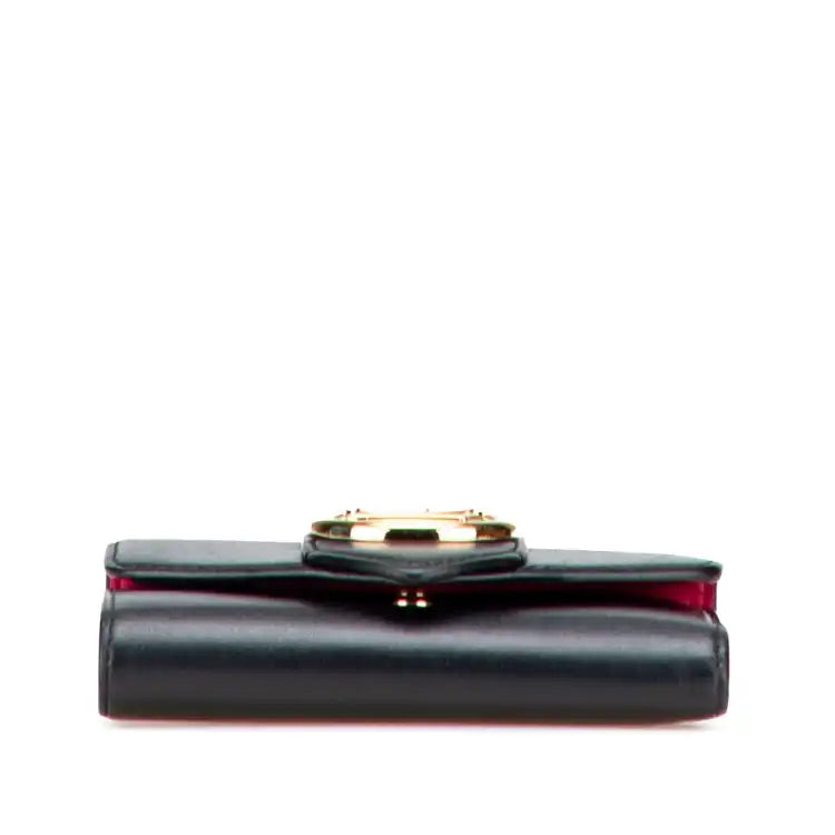 Louis Vuitton Smooth Calfskin LV Pont 9 Compact Wallet