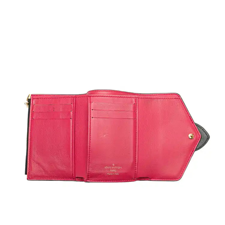 Louis Vuitton Smooth Calfskin LV Pont 9 Compact Wallet