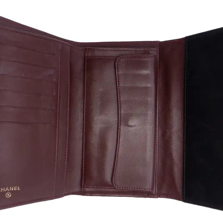 Chanel Large CC Quilted Lambskin Flap Wallet