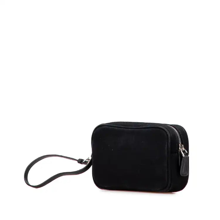 Prada Canvas Canapa Pouch