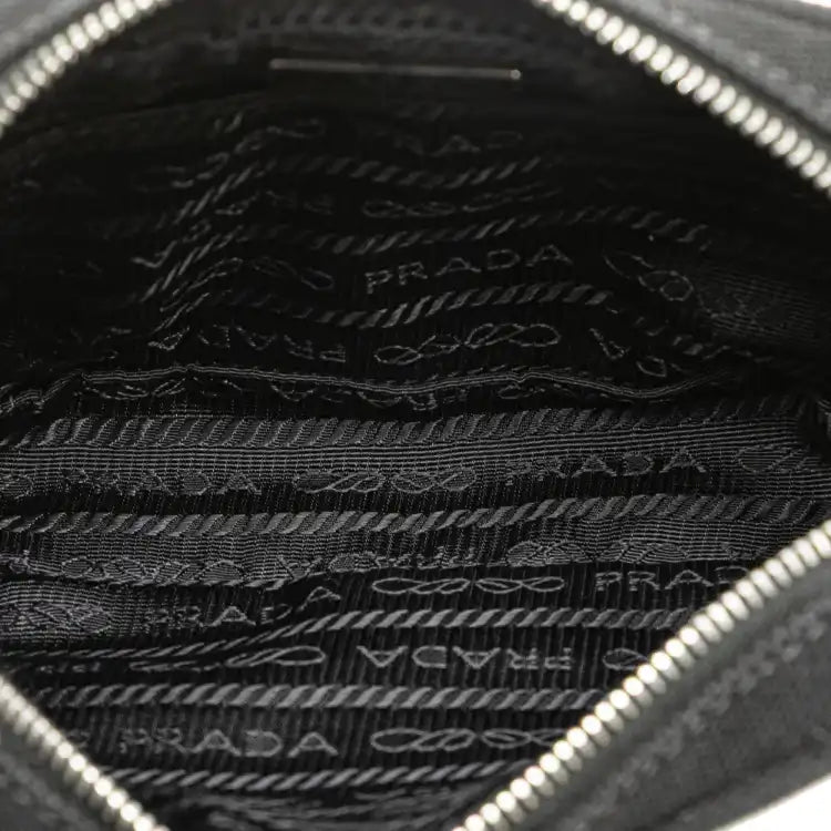 Prada Canvas Canapa Pouch