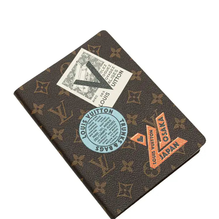 Louis Vuitton Monogram Trunks and Bags Clemence Notebook