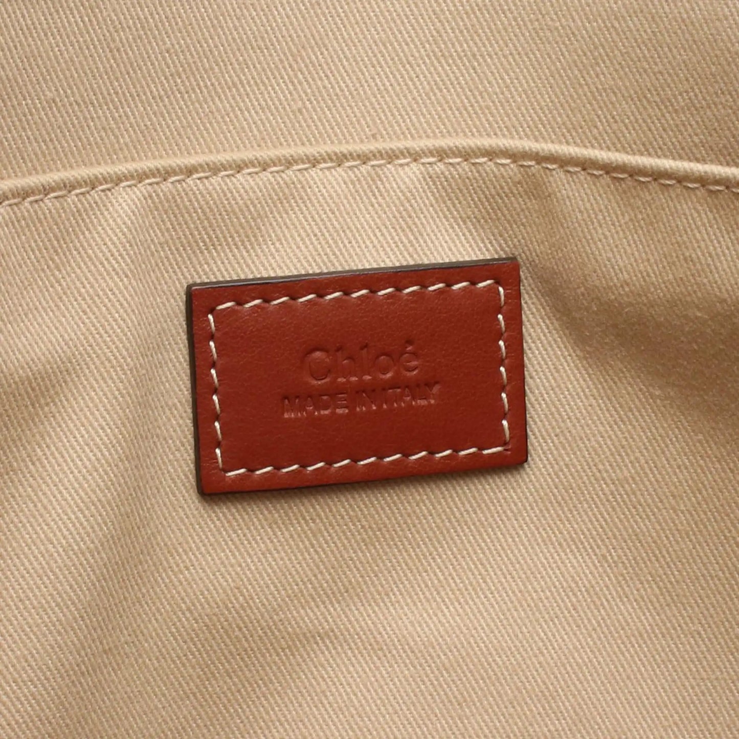 Chloé Medium Canvas Woody Tote