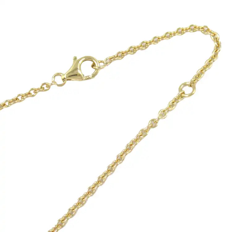 van cleef and arpels 18K Yellow Gold and Mother of Pearl Pure Alhambra Pendant Necklace