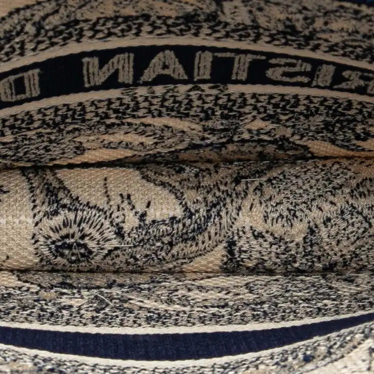 Dior Mini Canvas Embroidered Dioriviera Toile De Jouy Book Tote