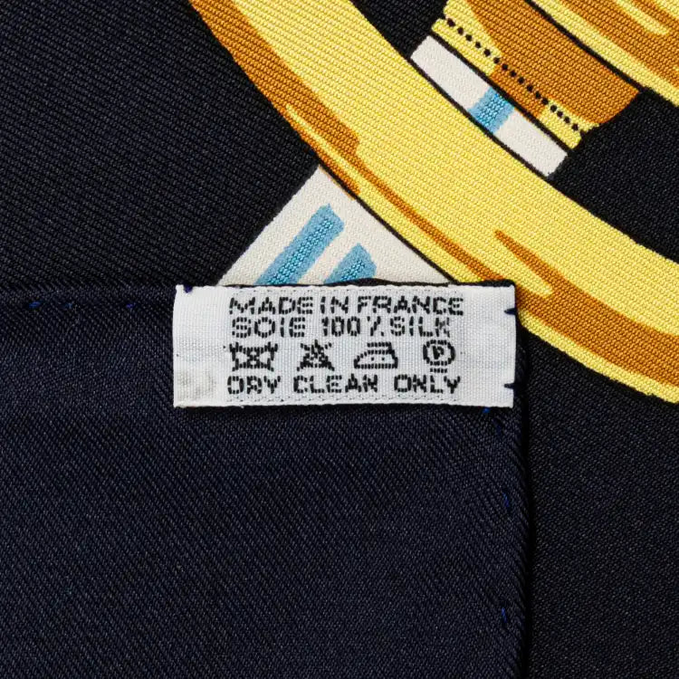 Hermès Eperon d'Or Silk Scarf
