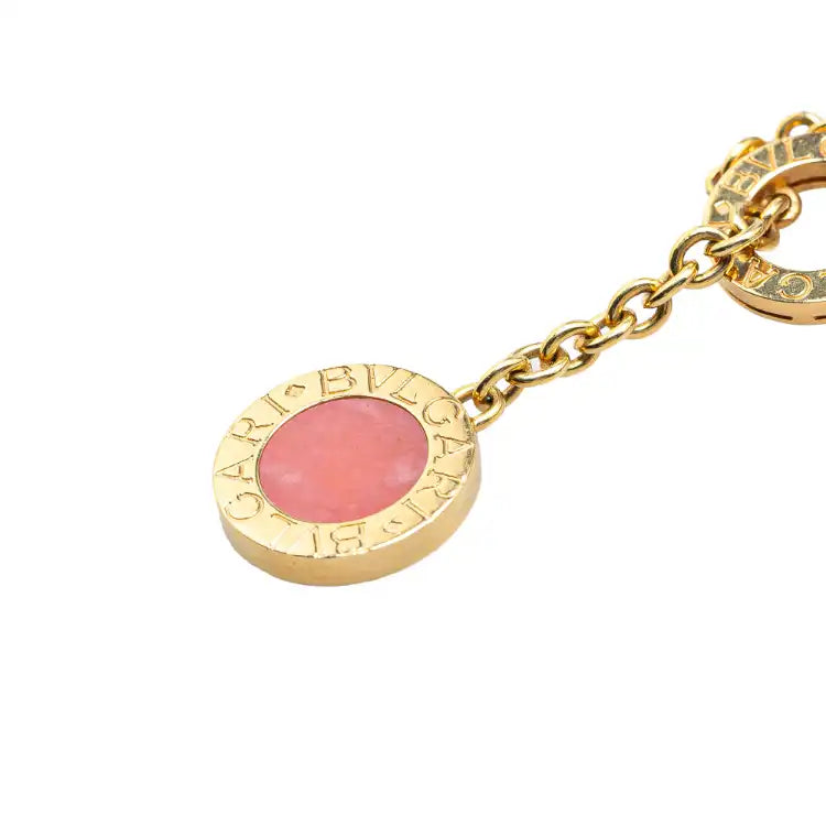 Bvlgari 18K Yellow Gold Lapis Lazuli and Rhodochrosite Bvlgari Bvlgari Necklace