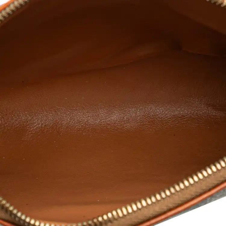 Celine Macadam Coated Canvas Pouch
