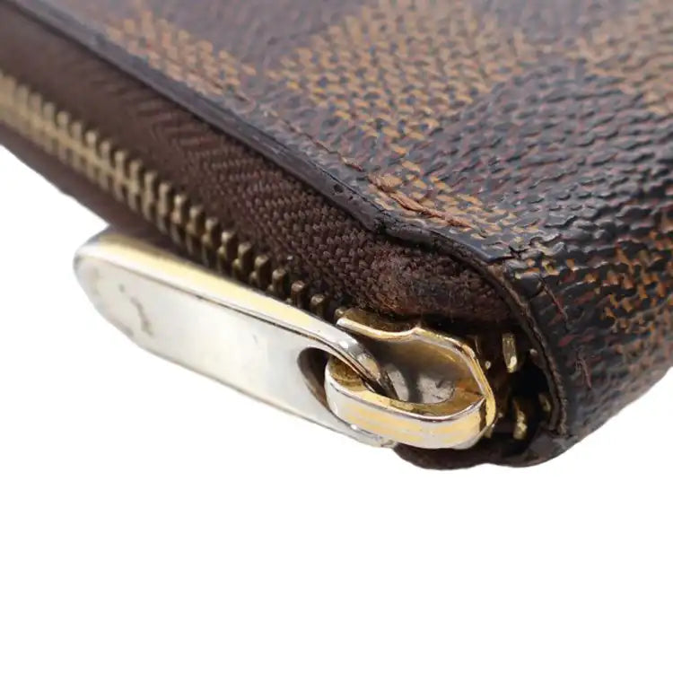 Louis Vuitton Damier Ebene Zippy Long Wallet
