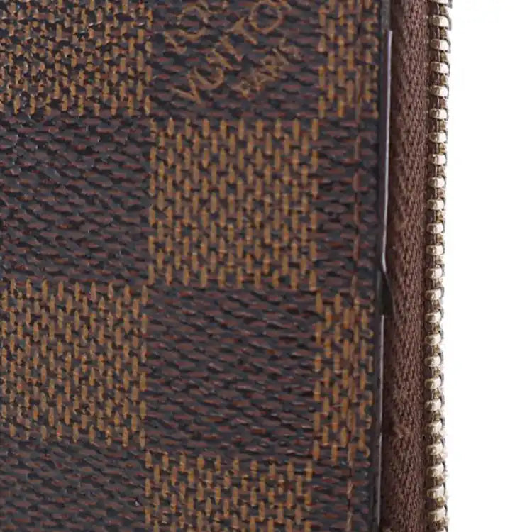 Louis Vuitton Damier Ebene Zippy Long Wallet
