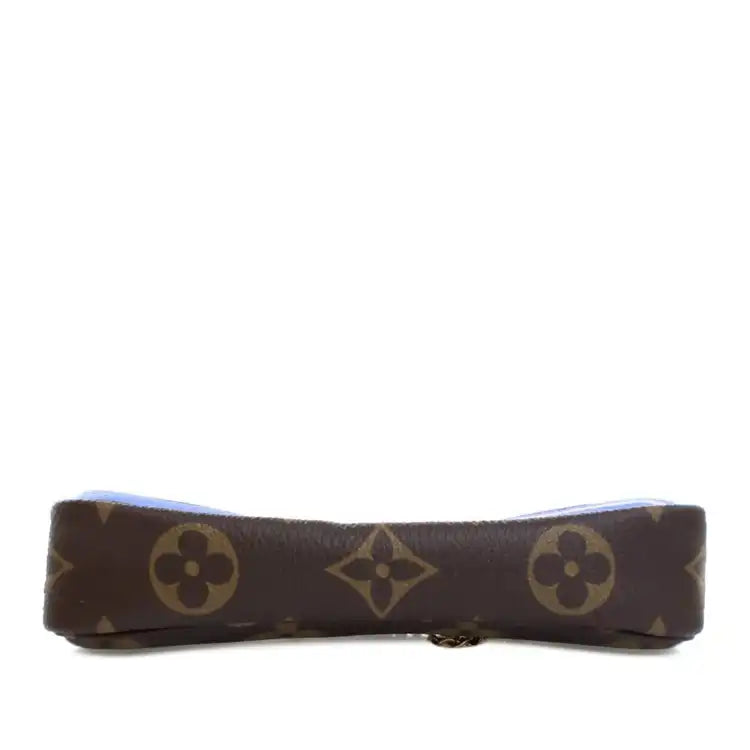 Louis Vuitton Monogram Bears on Skis Christmas Animation Mini Pochette Accessories