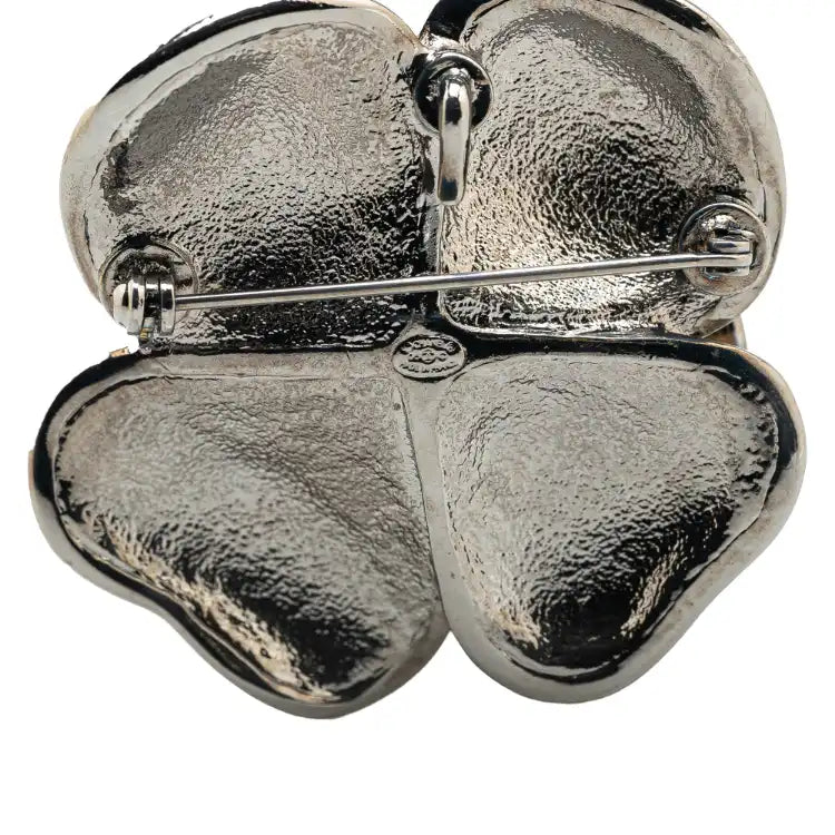 Chanel Enamel Camellia Brooch