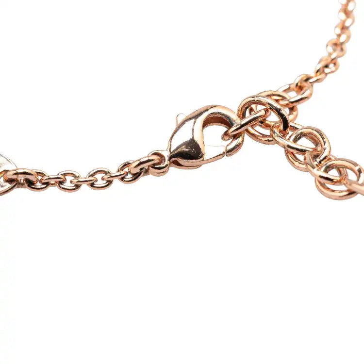 Louis Vuitton Rose Gold Crystal Essential V Supple Bracelet