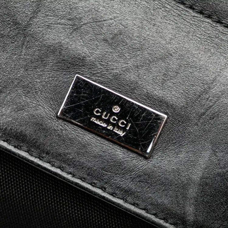 Gucci Nylon Double Pocket Belt Bag