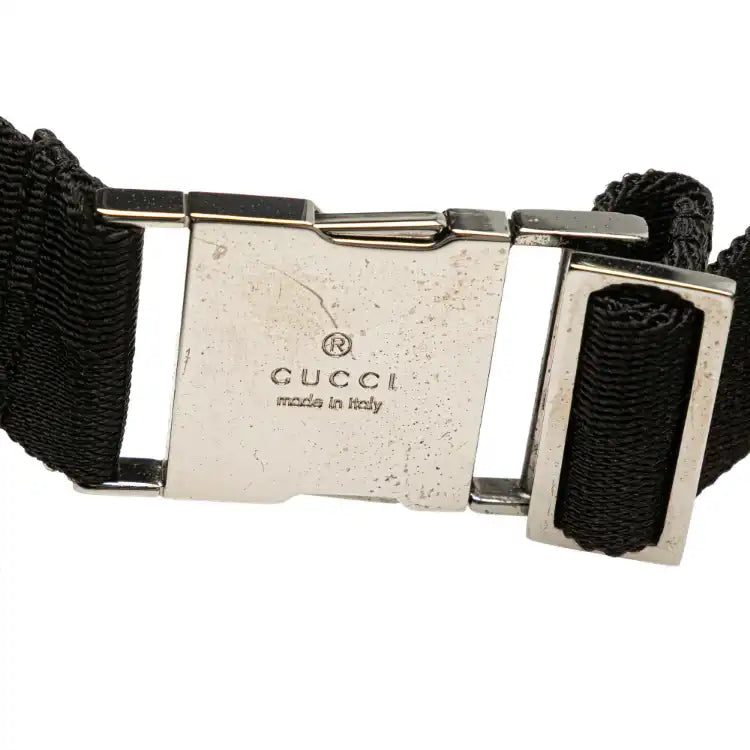 Gucci Nylon Double Pocket Belt Bag
