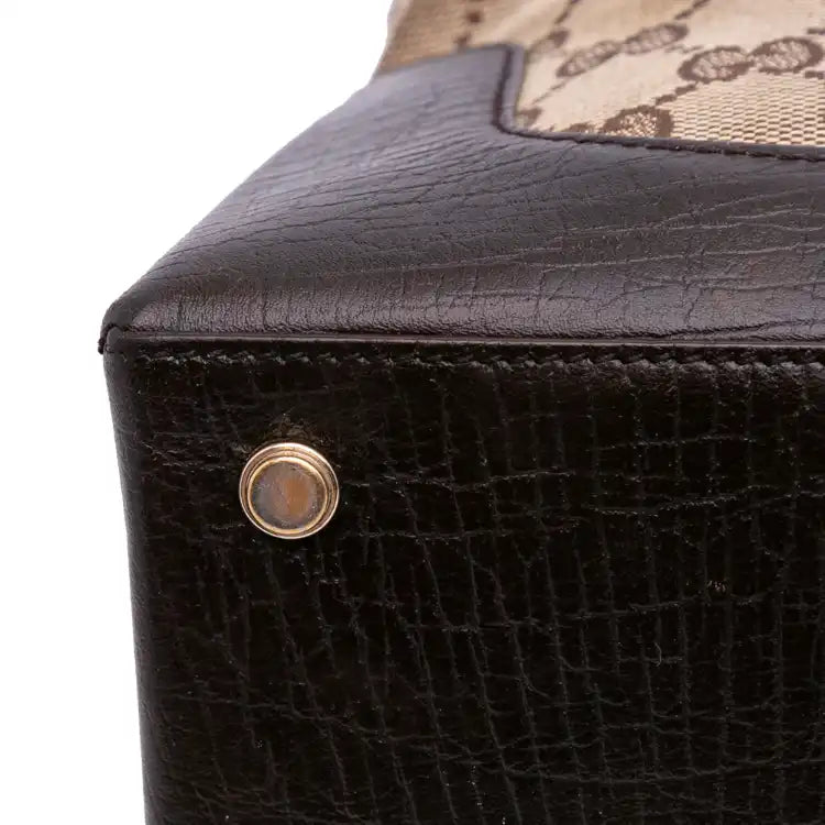 Gucci GG Canvas Web Junco Handbag