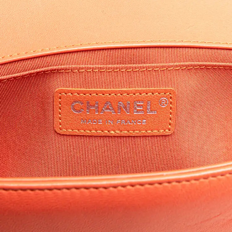 Chanel Small Tweed and Lambskin Boy Flap