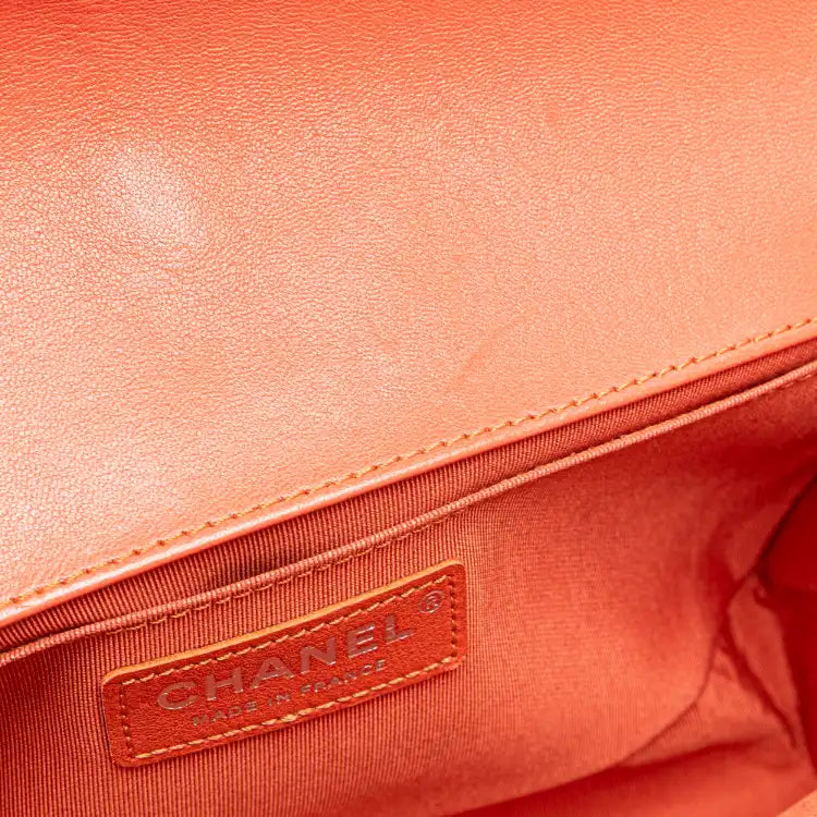 Chanel Small Tweed and Lambskin Boy Flap