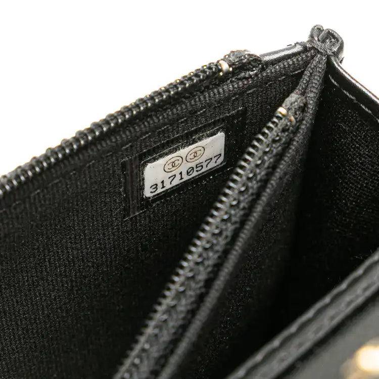 Chanel Quilted Calfskin Maxi Pearls Clutch With Chain