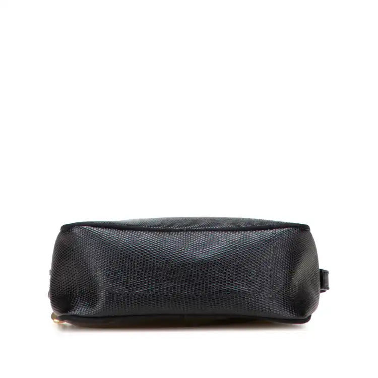 Ferragamo Embossed Lizard Leather Vara Crossbody