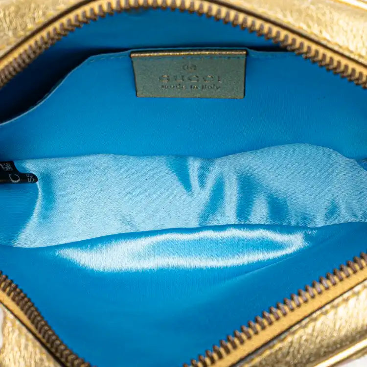 Gucci GG Marmont Matelasse Leather Belt Bag