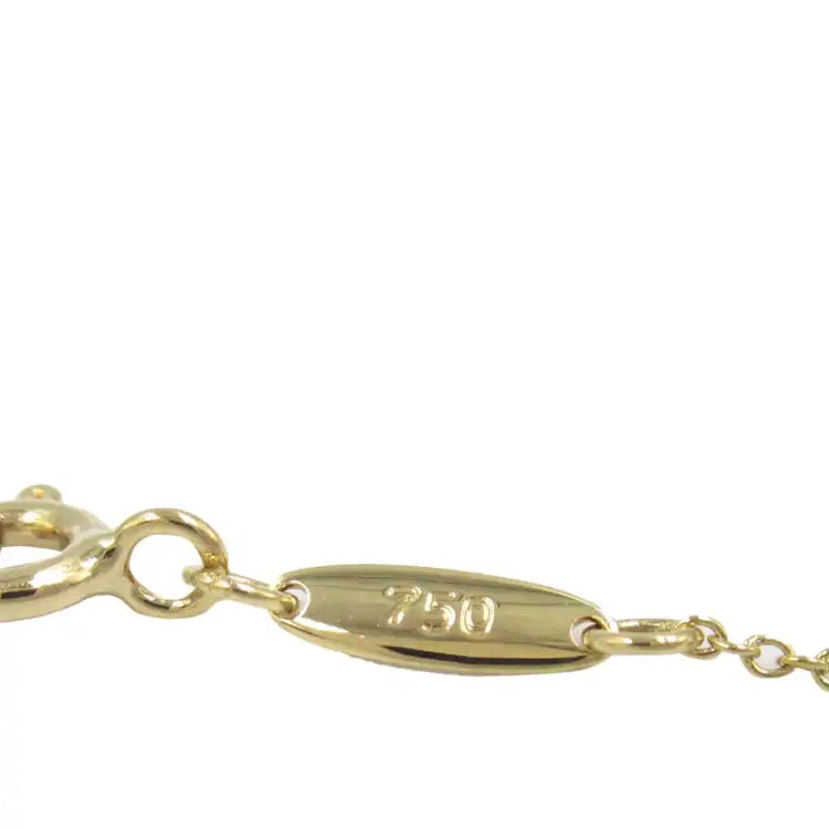 Tiffany 18K Yellow Gold Elsa Peretti Double Loop Necklace