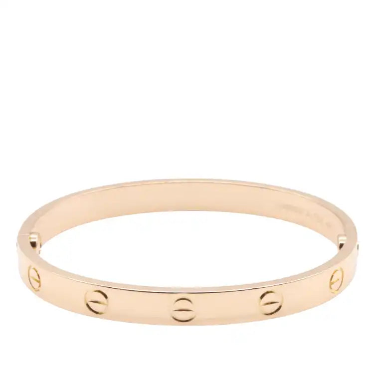 Cartier 18K Rose Gold Classic Love Bracelet