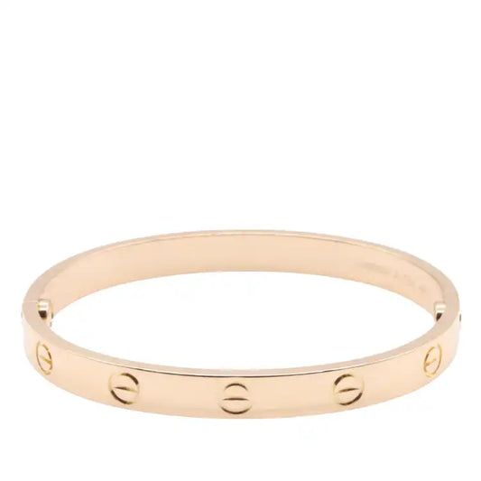 Cartier 18K Rose Gold Classic Love Bracelet