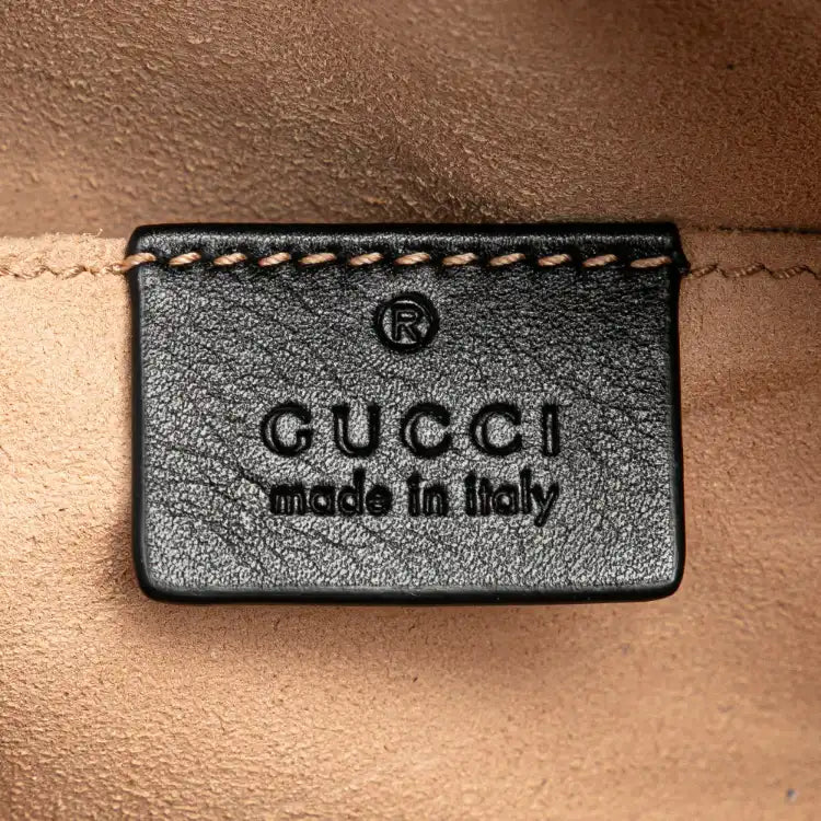 Gucci GG Marmont Matelasse Leather Belt Bag