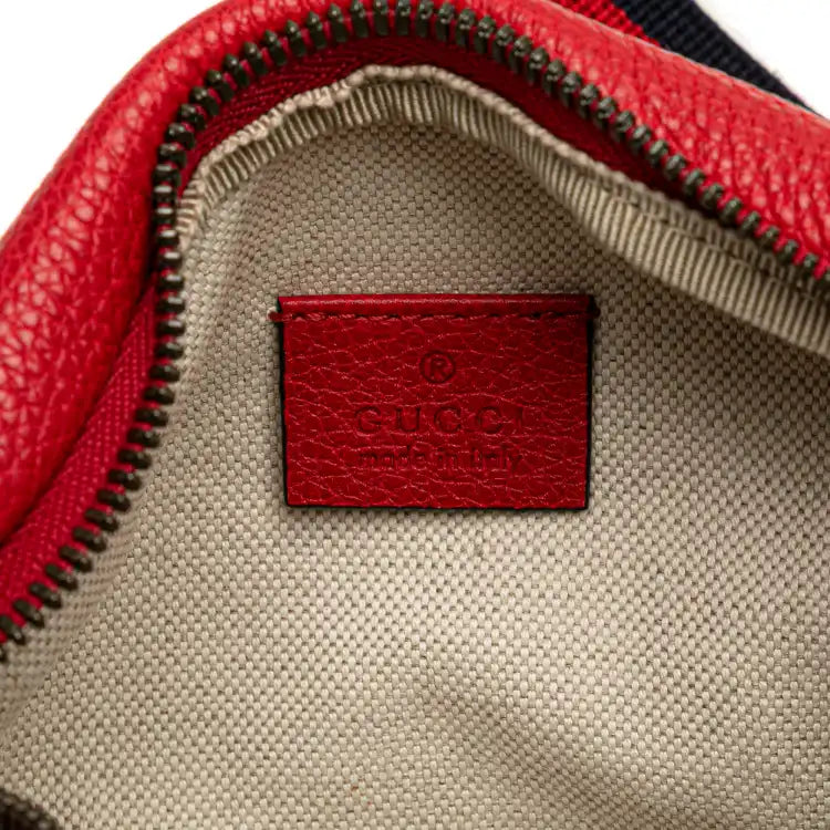 Gucci Small Leather Logo Belt Bag