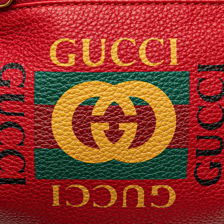 Gucci Small Leather Logo Belt Bag