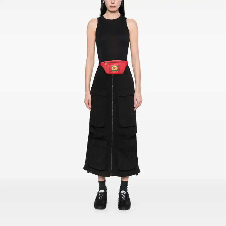 Gucci Small Leather Logo Belt Bag