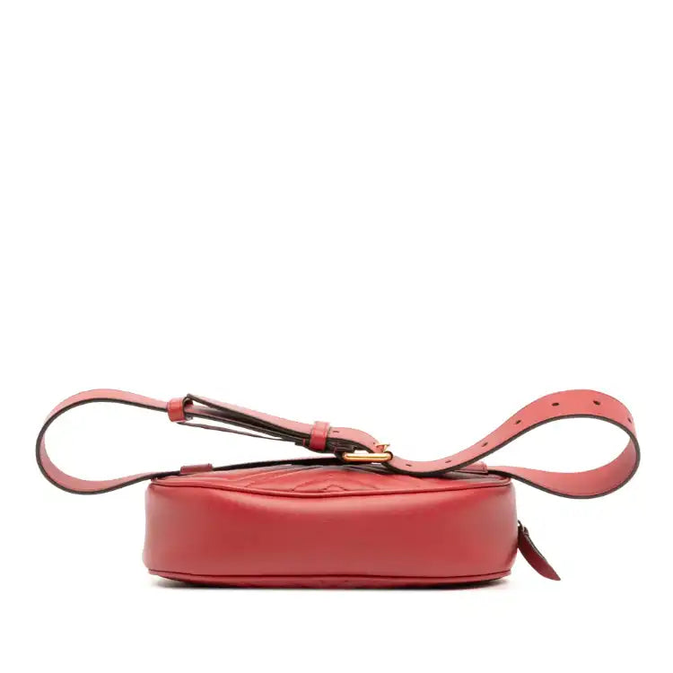 GucciSmall GG Marmont Matelasse Leather Belt Bag