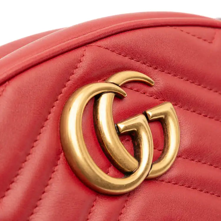 GucciSmall GG Marmont Matelasse Leather Belt Bag