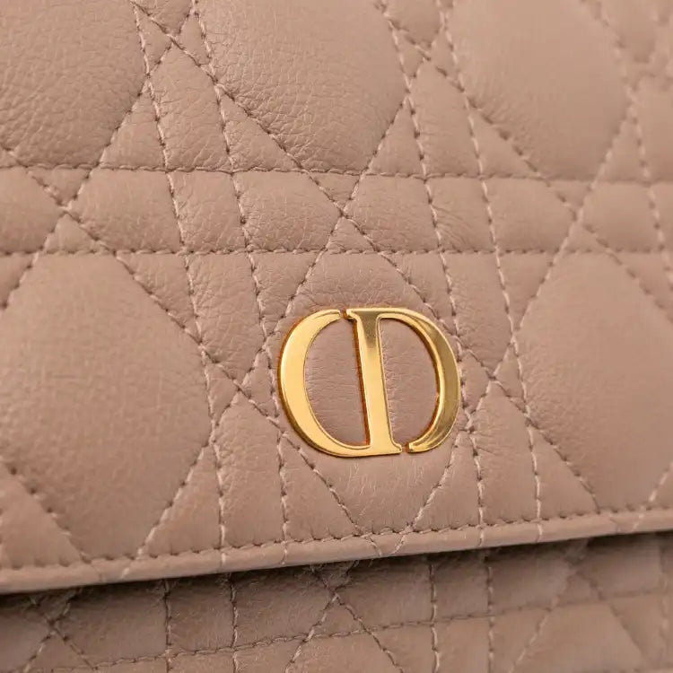 Dior Calfskin Cannage Caro Belt Bag