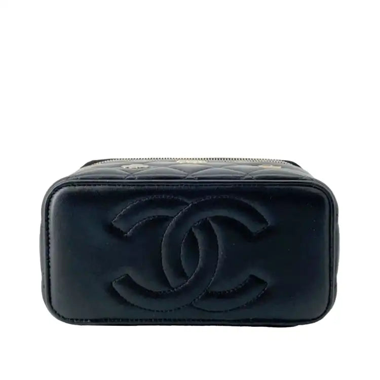 Chanel Lambskin Coco Casino Vanity Case