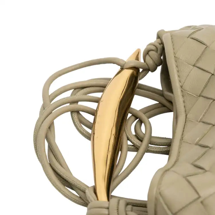 Bottega Veneta Baby Lambskin Intrecciato Sardine