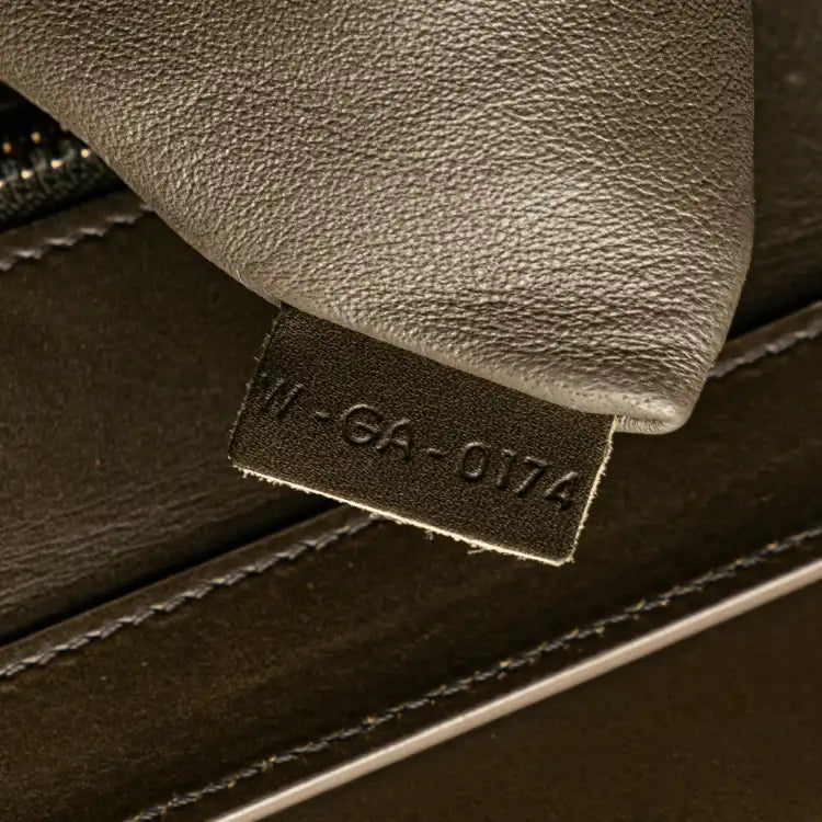 Celine Micro Tricolor Leather Luggage Tote