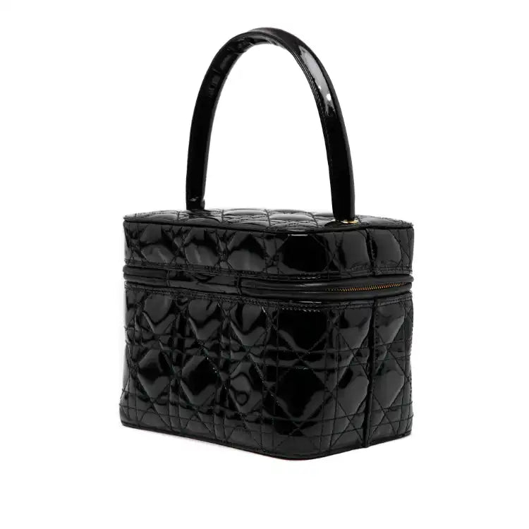 Dior Patent Cannage Vanity Case