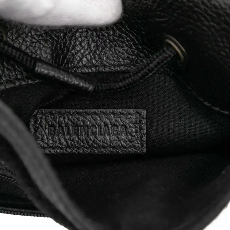 Balenciaga Small Lambskin Arena Explorer Pouch